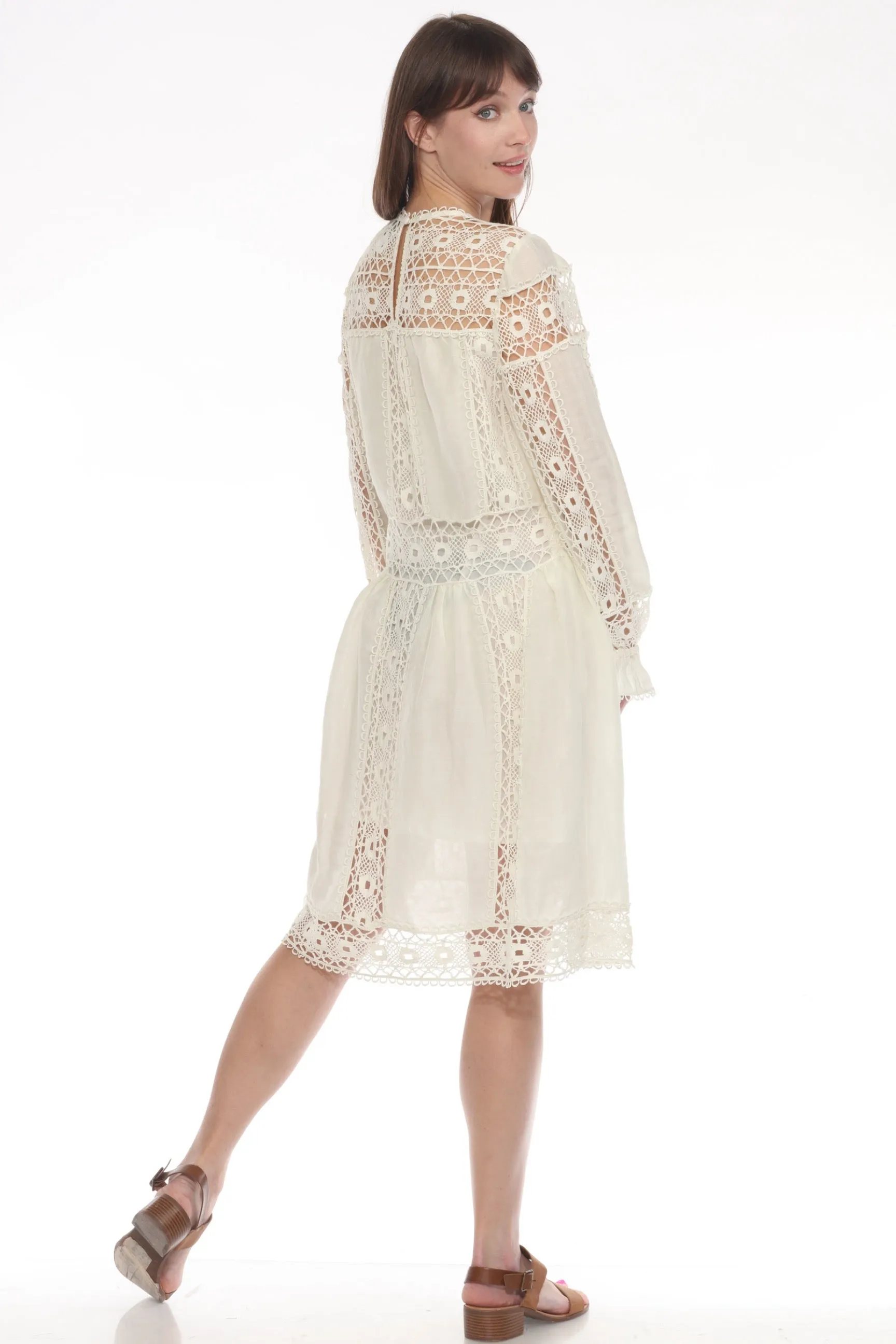 Johnny Was Jade Mitska Lace Mini Dress L30224 *