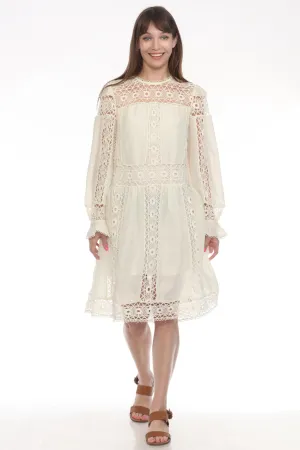 Johnny Was Jade Mitska Lace Mini Dress L30224 *