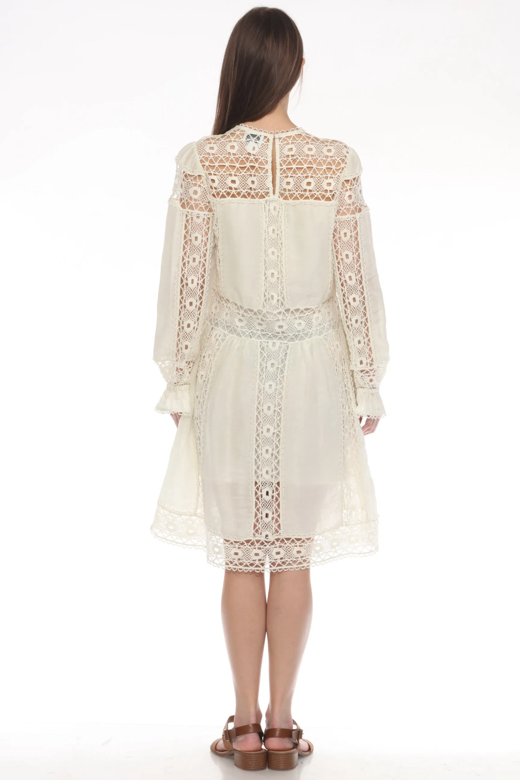 Johnny Was Jade Mitska Lace Mini Dress L30224 *