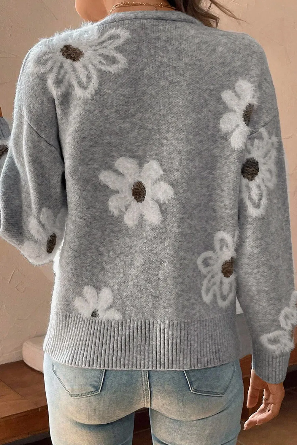 Julia | Floral Pattern Cardigan