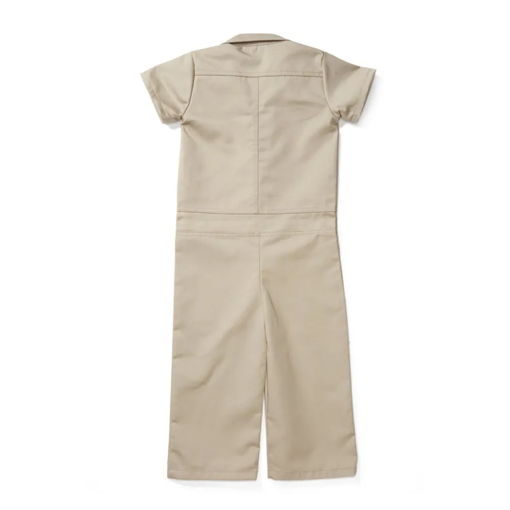 Knuckleheads Boys/ Girls Tan Grease Monkey Coverall