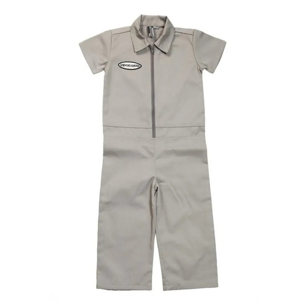 Knuckleheads Grey Grease Monkey Coverall