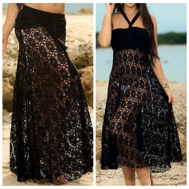 Lace Beach Skirt