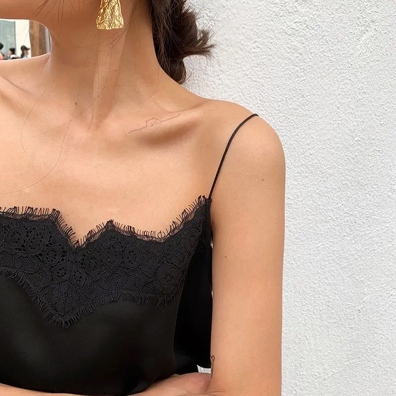 Lace Camisole Top [2 Colours]
