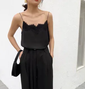 Lace Camisole Top [2 Colours]