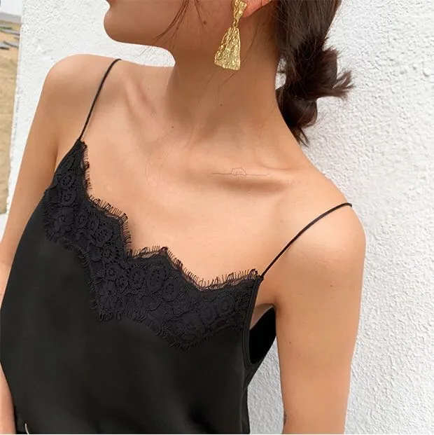Lace Camisole Top [2 Colours]