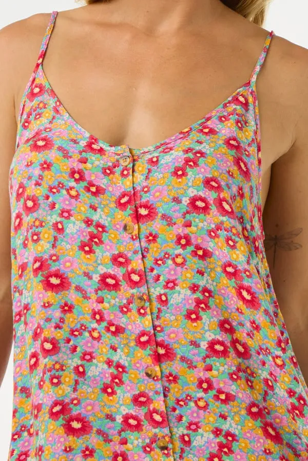 Las Dalias Ditsy Cover Up