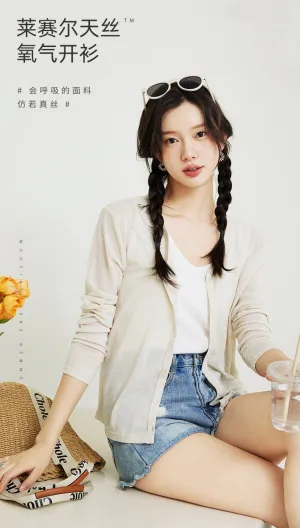 Lenzing Tencel Sun-Protective Cardigan
