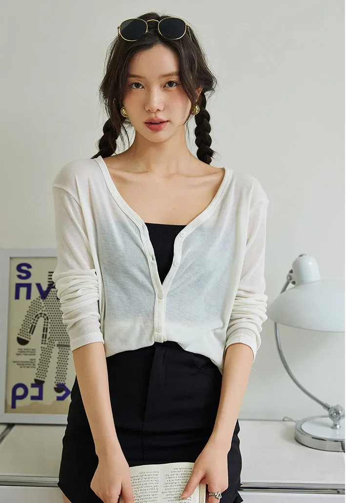Lenzing Tencel Sun-Protective Cardigan