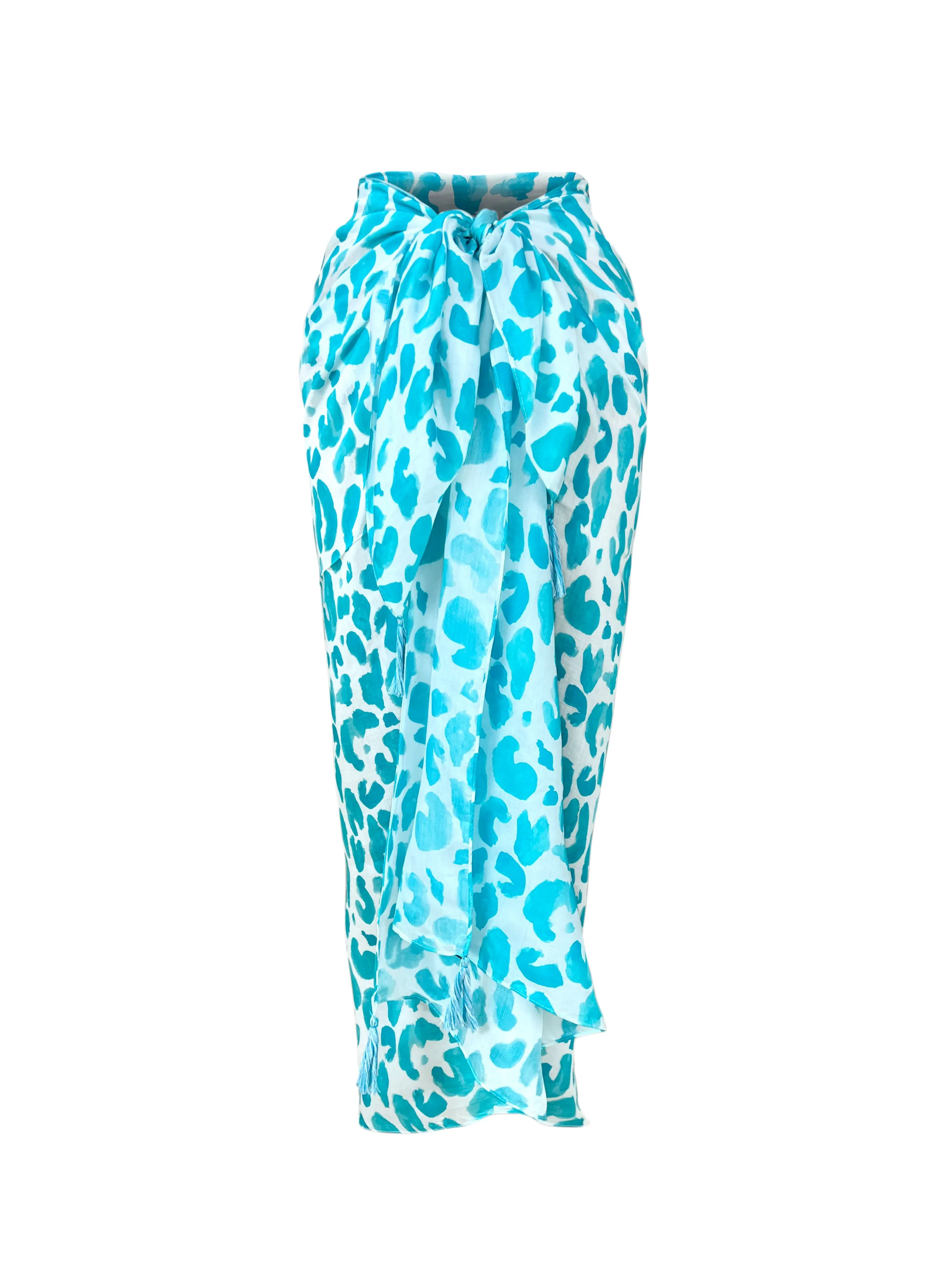 Leo Amalfi 105x150cm Pareo w Tassels - Resort Collection