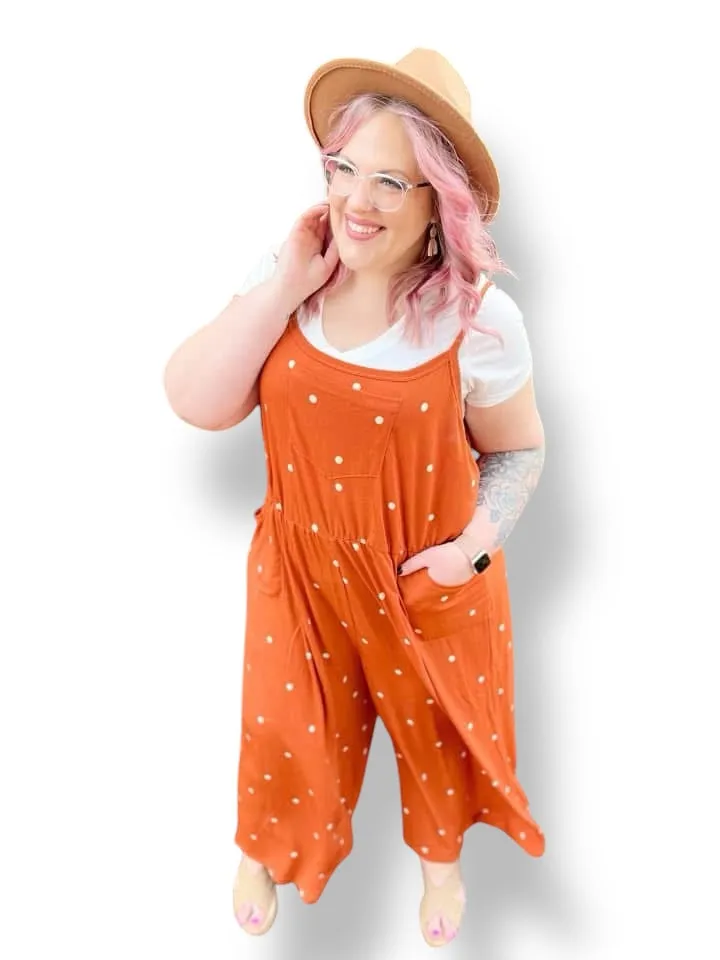 Leola - Brown Cream Dot