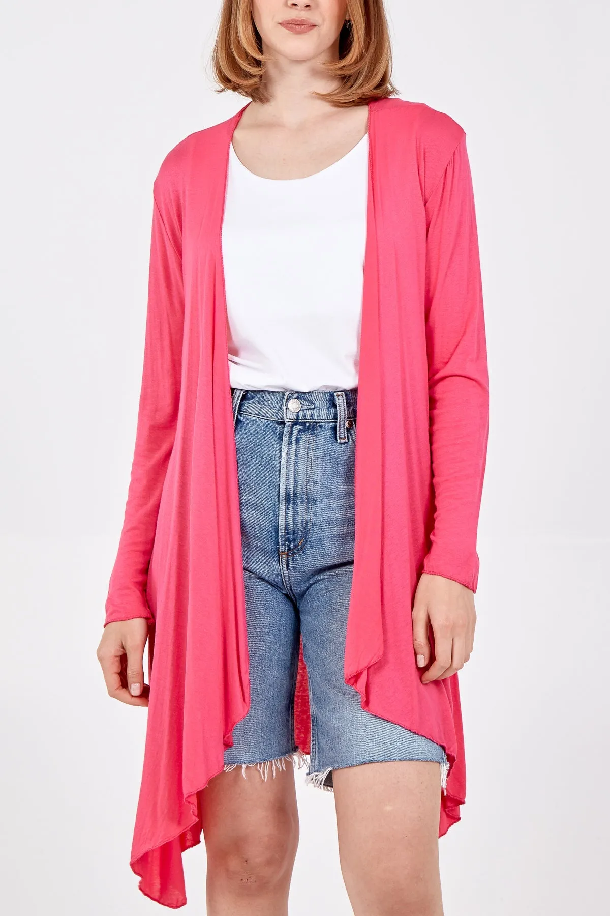Lightweight Waterfall Cardigan