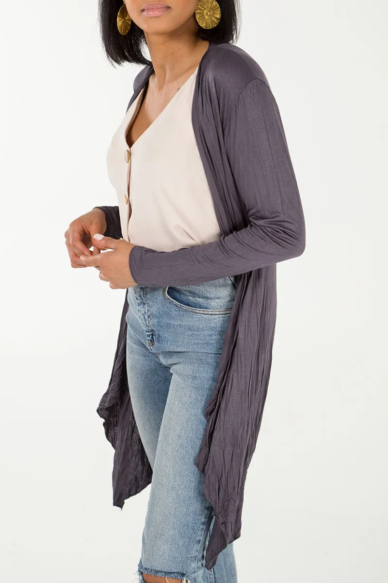 Lightweight Waterfall Cardigan