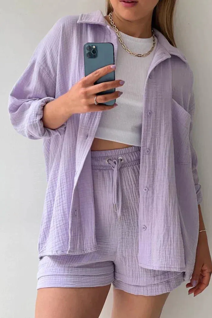 Linn™ | Casual Linen Matching Set