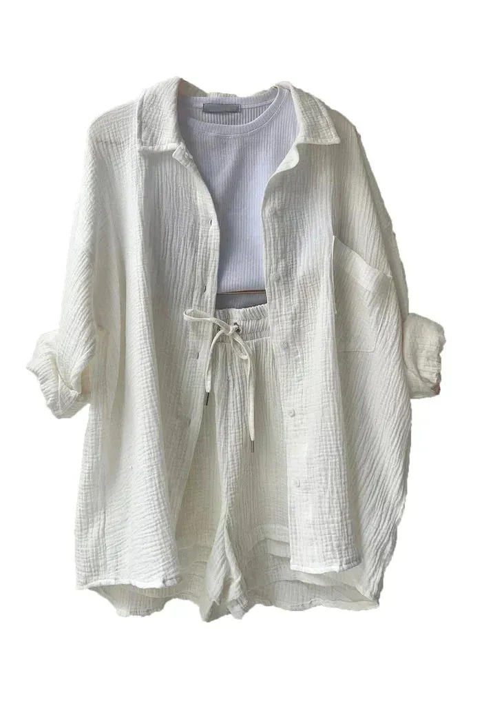 Linn™ | Casual Linen Matching Set