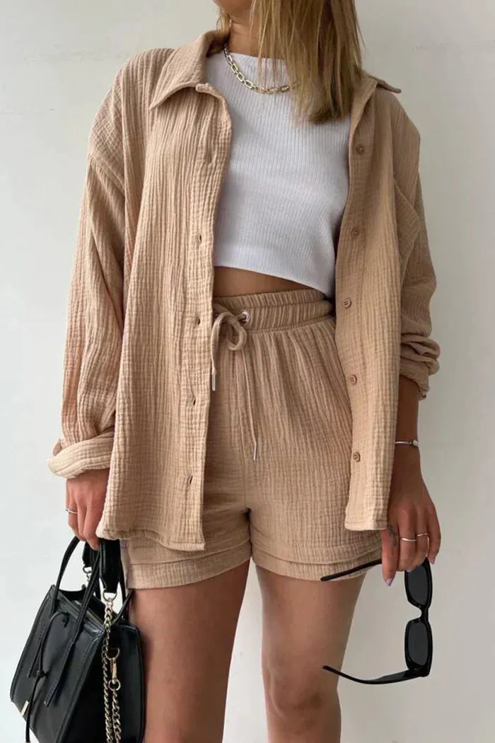Linn™ | Casual Linen Matching Set