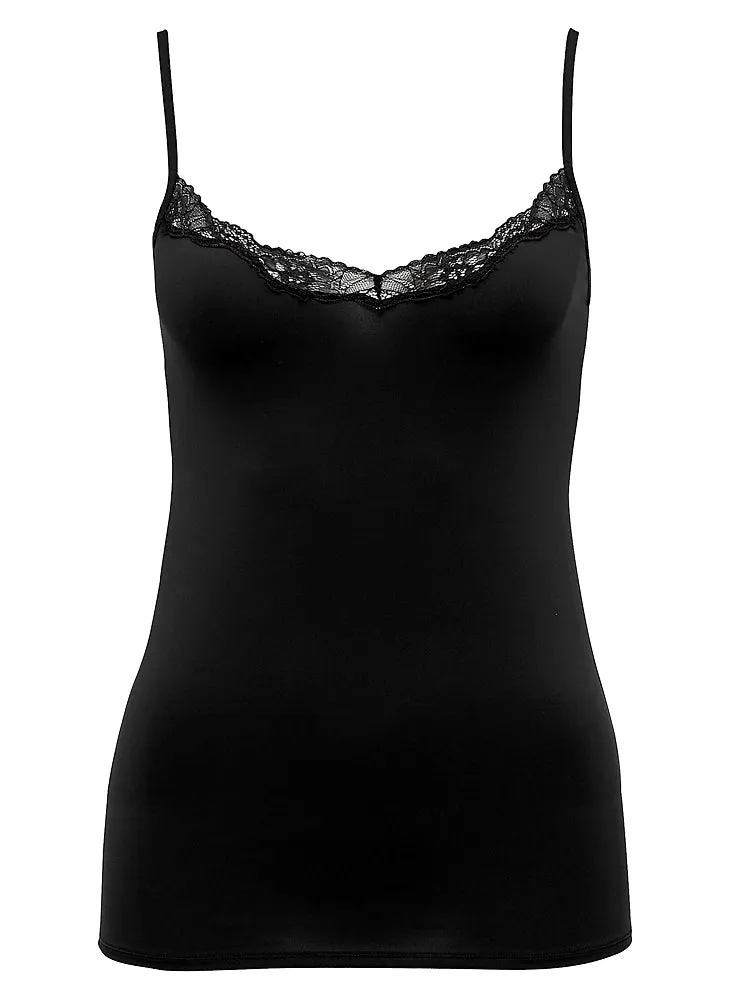 Love & Lustre Classic Lace Camisole - Black