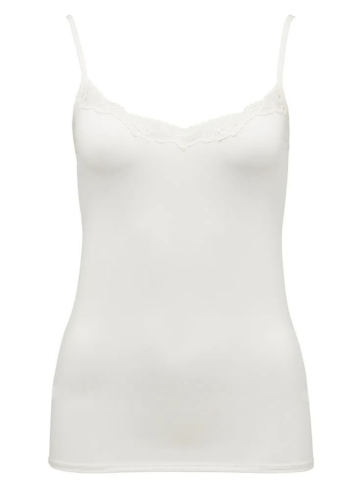 Love & Lustre Classic Lace Camisole - Ivory