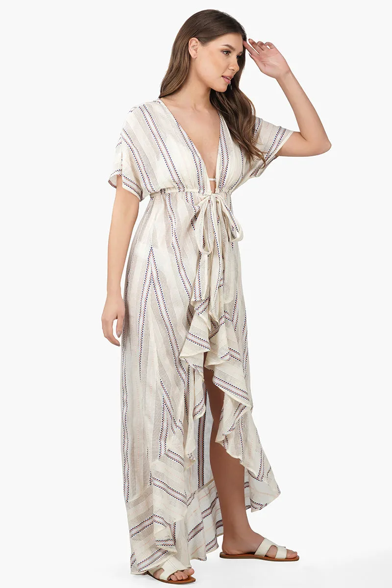 Marie Nautical Cover Up