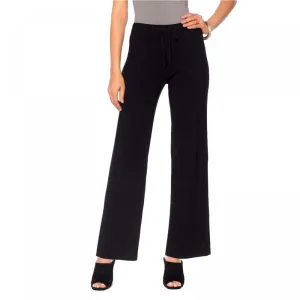 MarlaWynne Women's Straight Leg Sweater Knit Pants