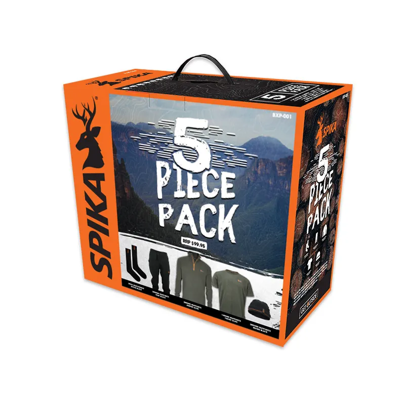 MEN'S 5 PIECE BOX PACK