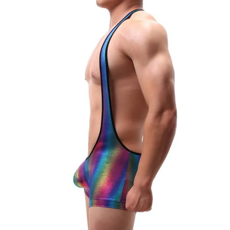 Men's Rainbow Singlet