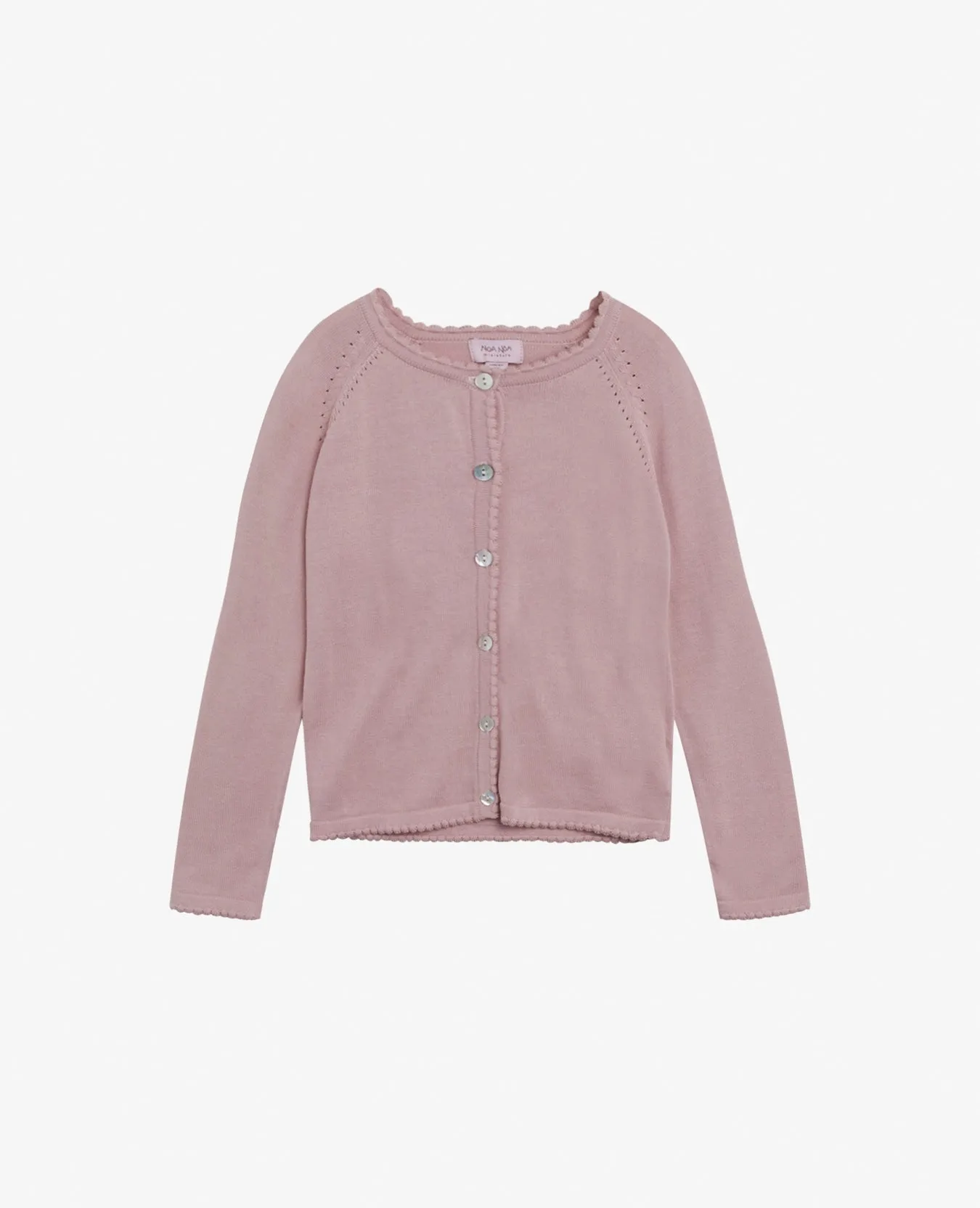 MINI BASIC LIGHT KNIT CARDIGAN