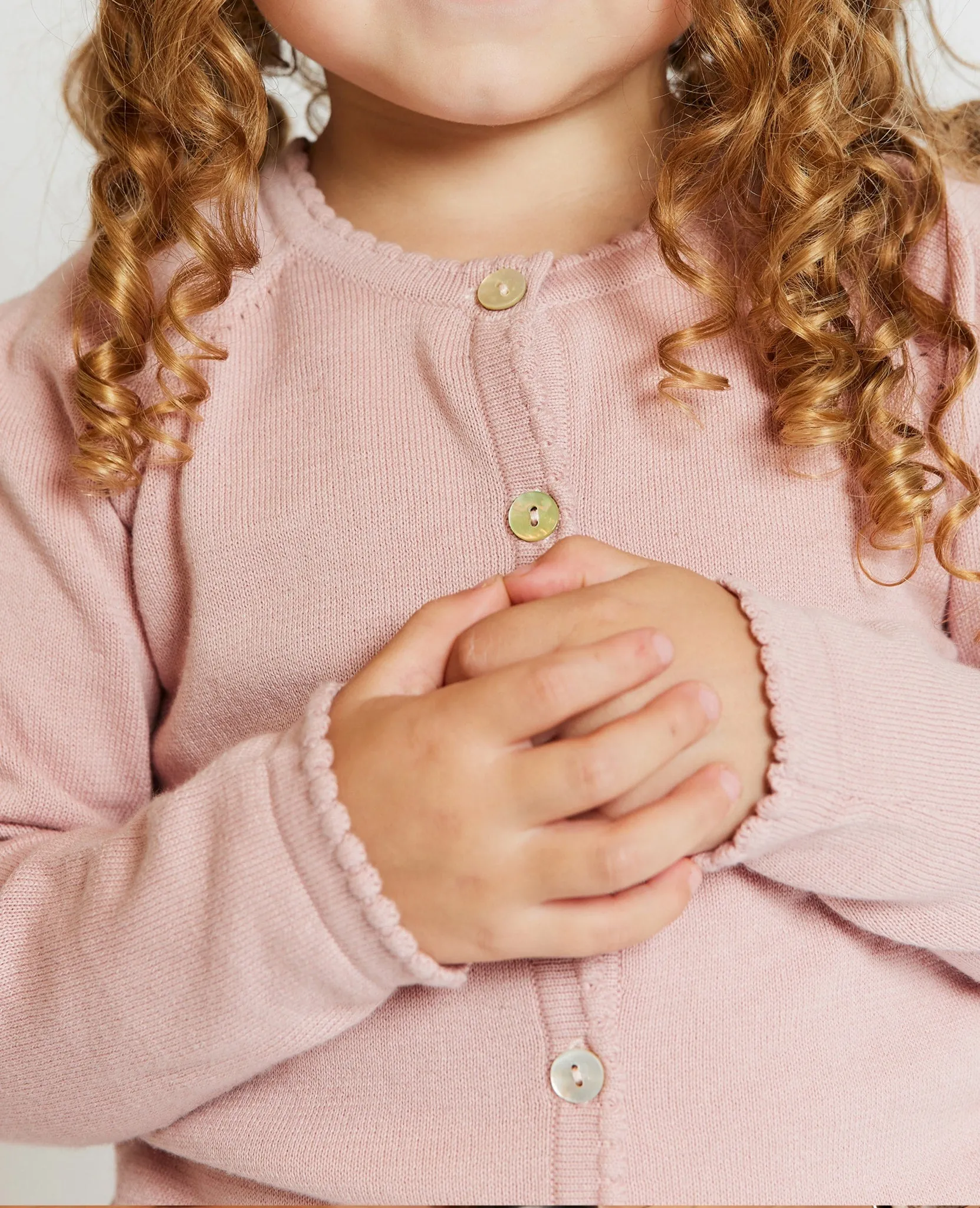 MINI BASIC LIGHT KNIT CARDIGAN