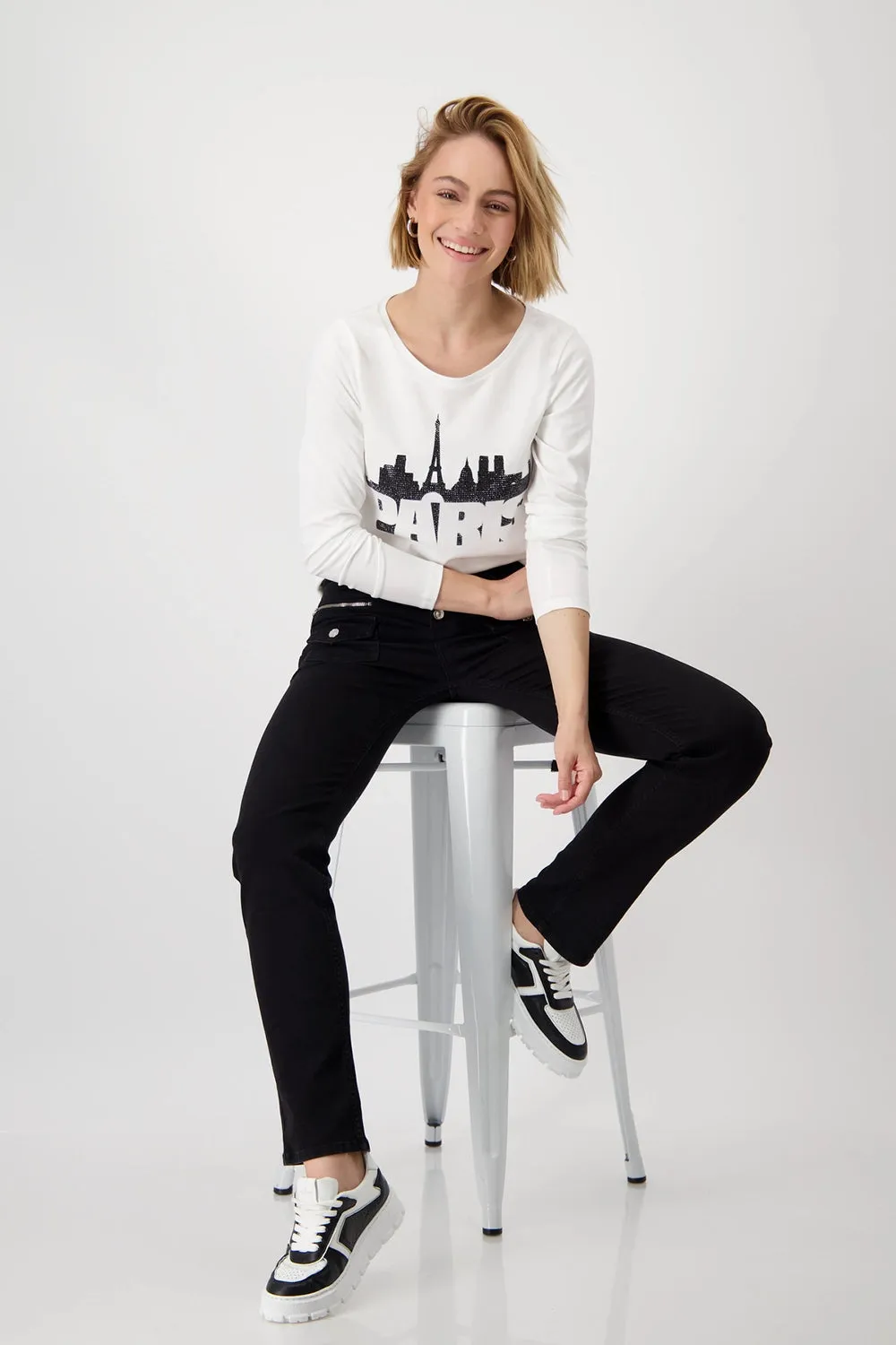 Monari Crew Neck T-Shirt 808564