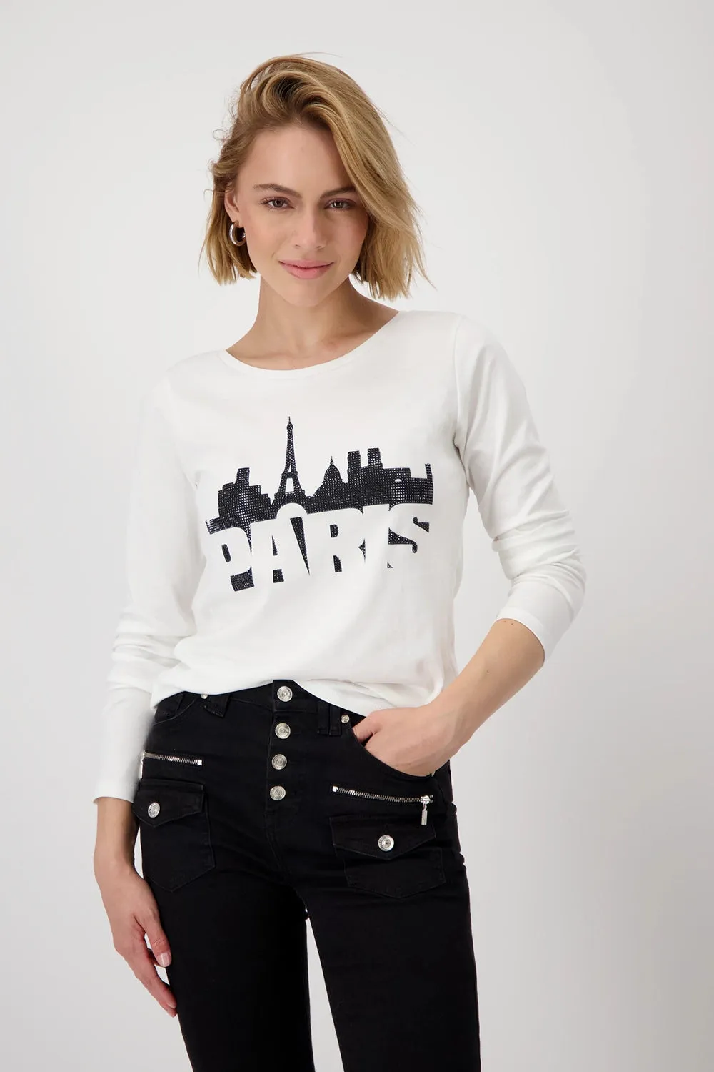 Monari Crew Neck T-Shirt 808564