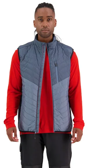 Mons Royale Arete Wool Insulation Vest Mens Midnight / Slate