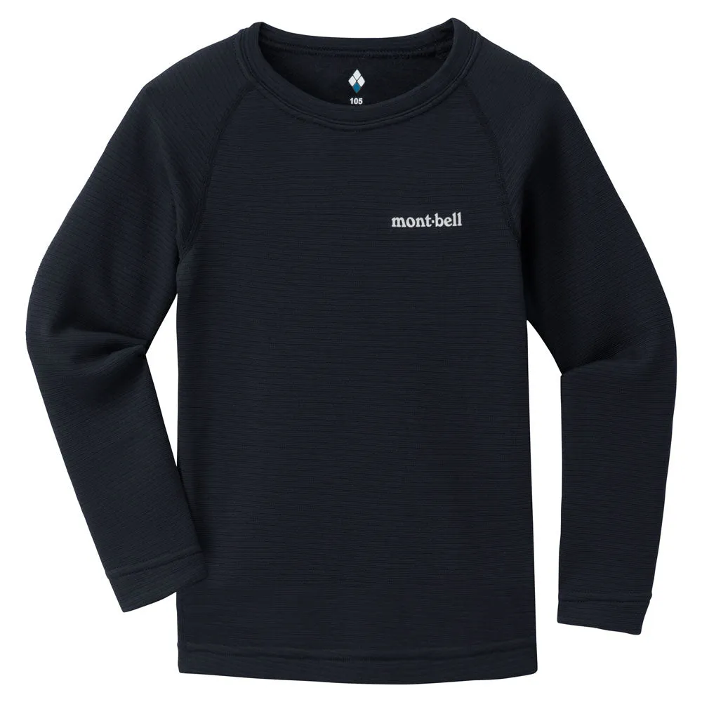 Montbell Zeo-Line Middle Weight Round Neck Shirt Kid's 105-120