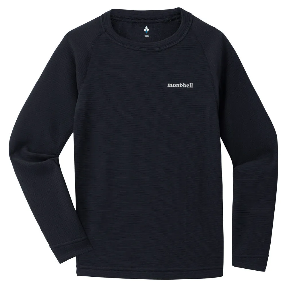 Montbell Zeo-Line Middle Weight Round Neck Shirt Kid's 135-150