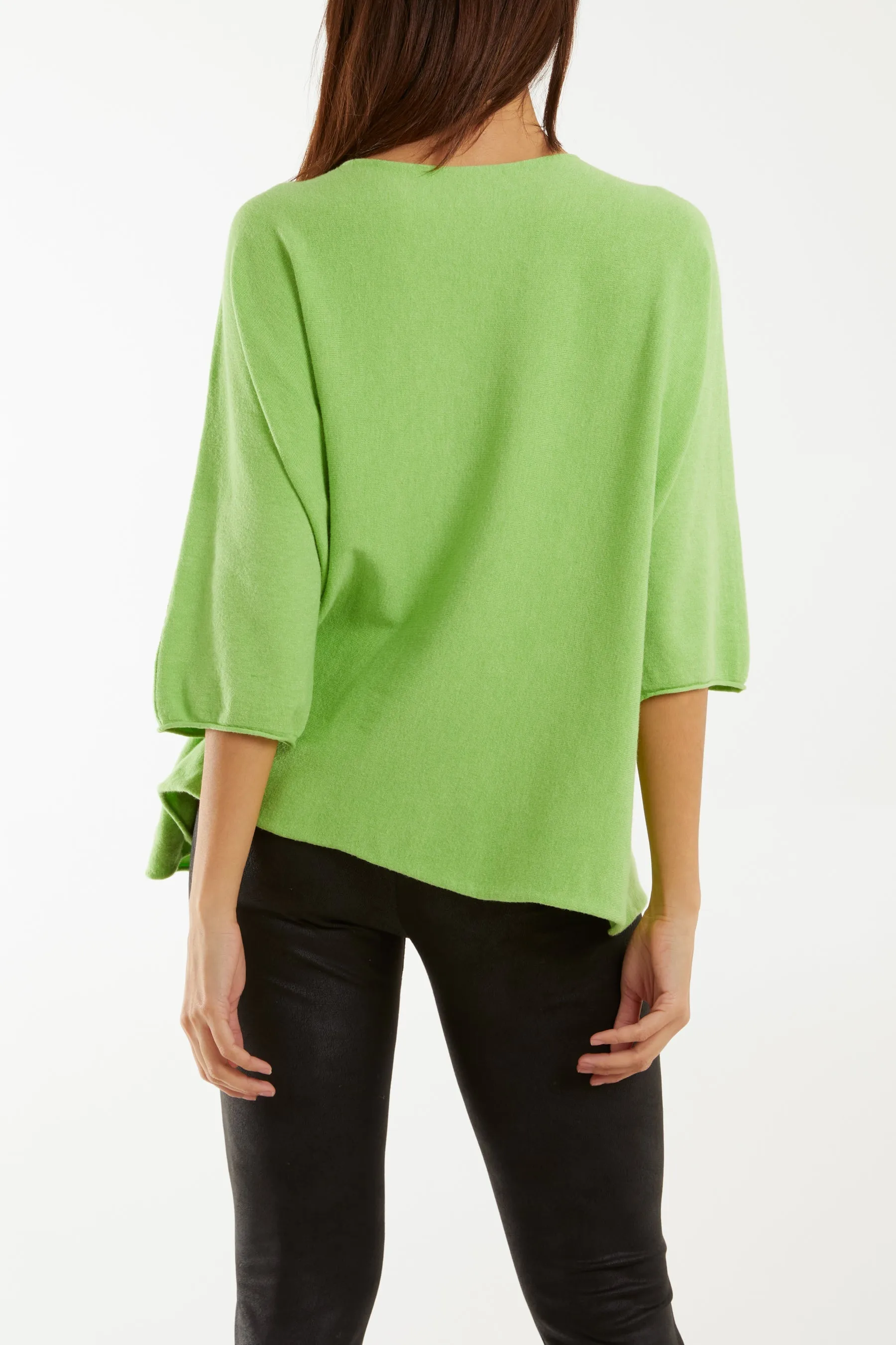 Multicolour Daisy 3/4 Sleeve Jumper