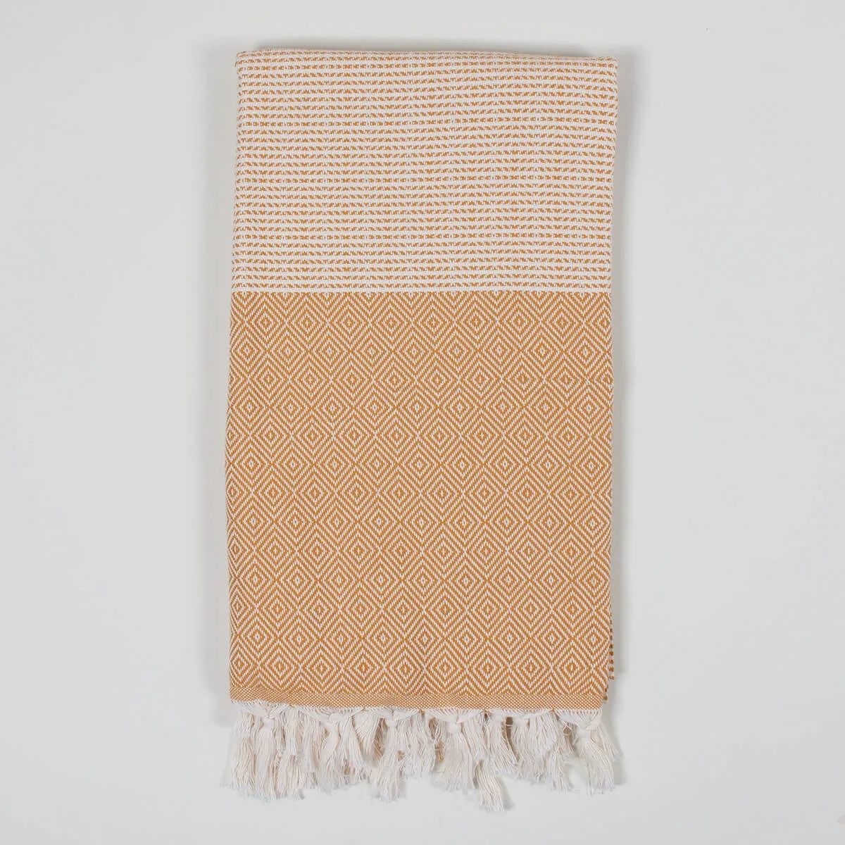 Nordic Dot Hammam Towel - Mustard