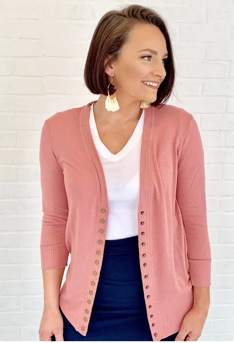 Perfect Sweater Cardigan     20 Colors S-3X