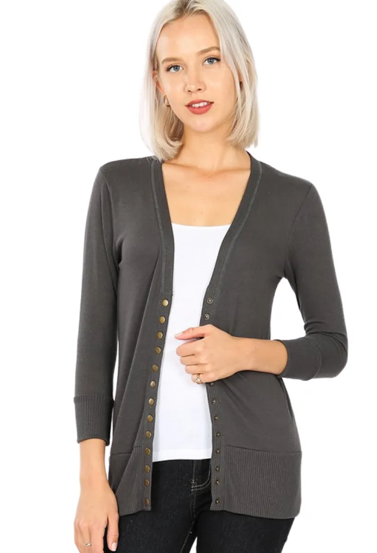 Perfect Sweater Cardigan     20 Colors S-3X