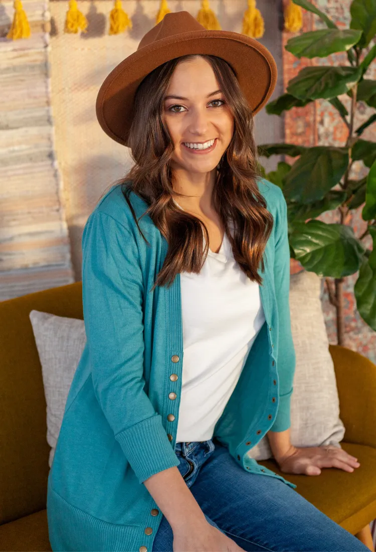 Perfect Sweater Cardigan     20 Colors S-3X