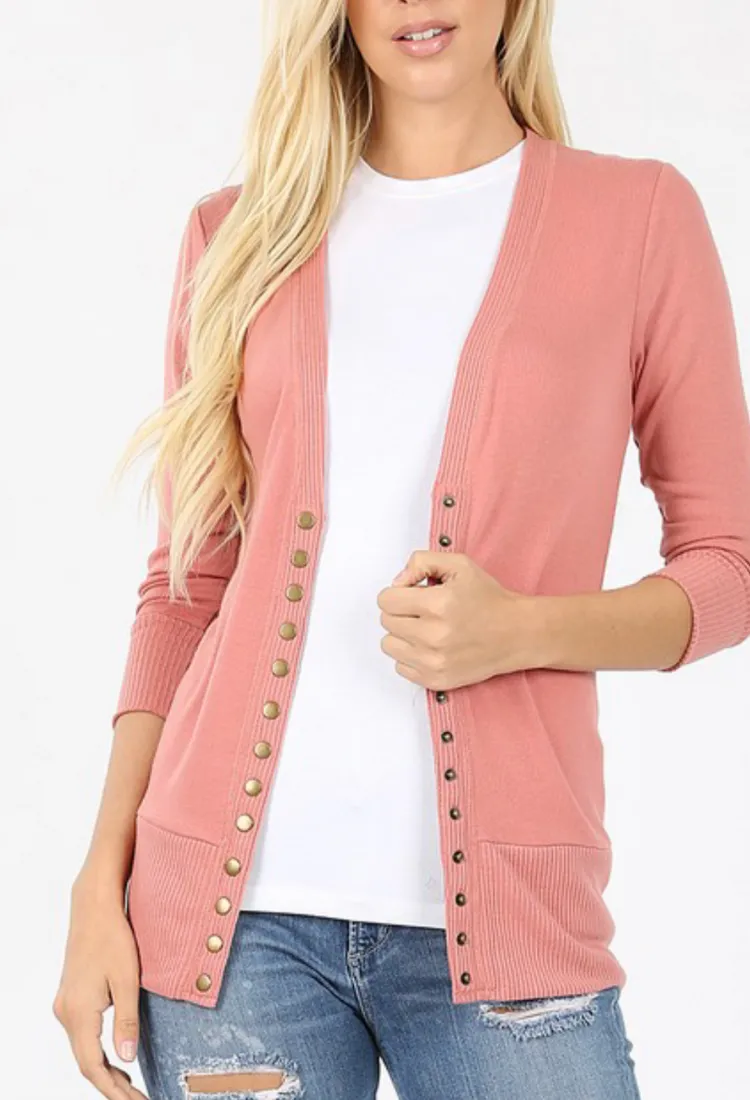 Perfect Sweater Cardigan     20 Colors S-3X