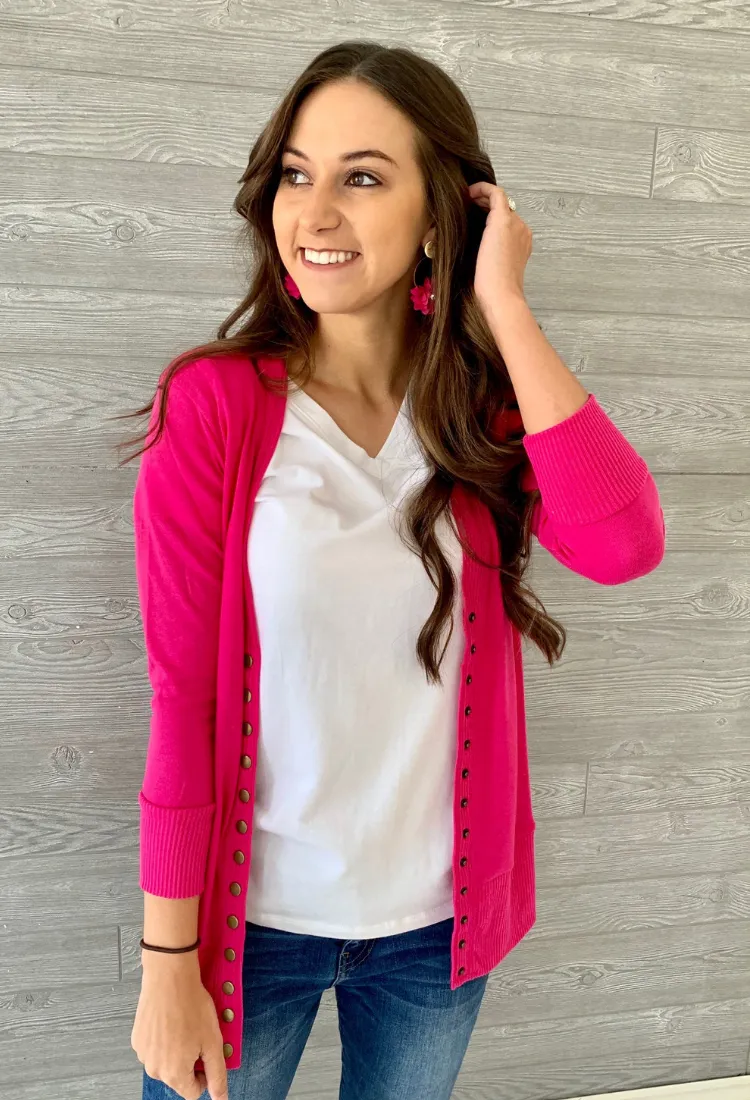 Perfect Sweater Cardigan     20 Colors S-3X