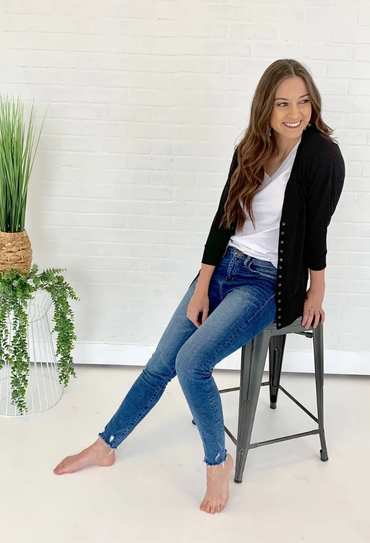 Perfect Sweater Cardigan     20 Colors S-3X