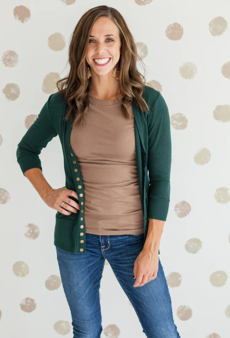 Perfect Sweater Cardigan     20 Colors S-3X