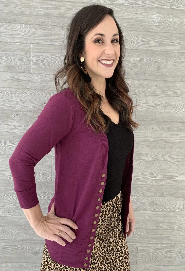 Perfect Sweater Cardigan     20 Colors S-3X