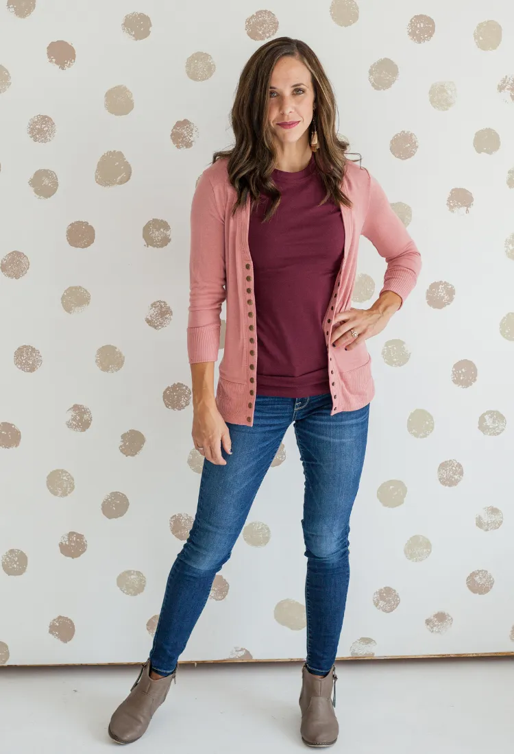 Perfect Sweater Cardigan     20 Colors S-3X