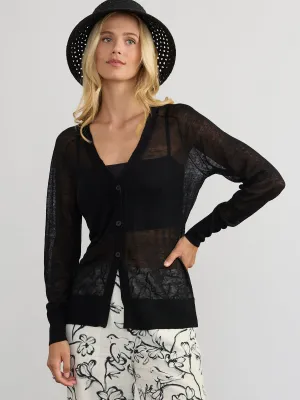 SARI SHEER CARDI