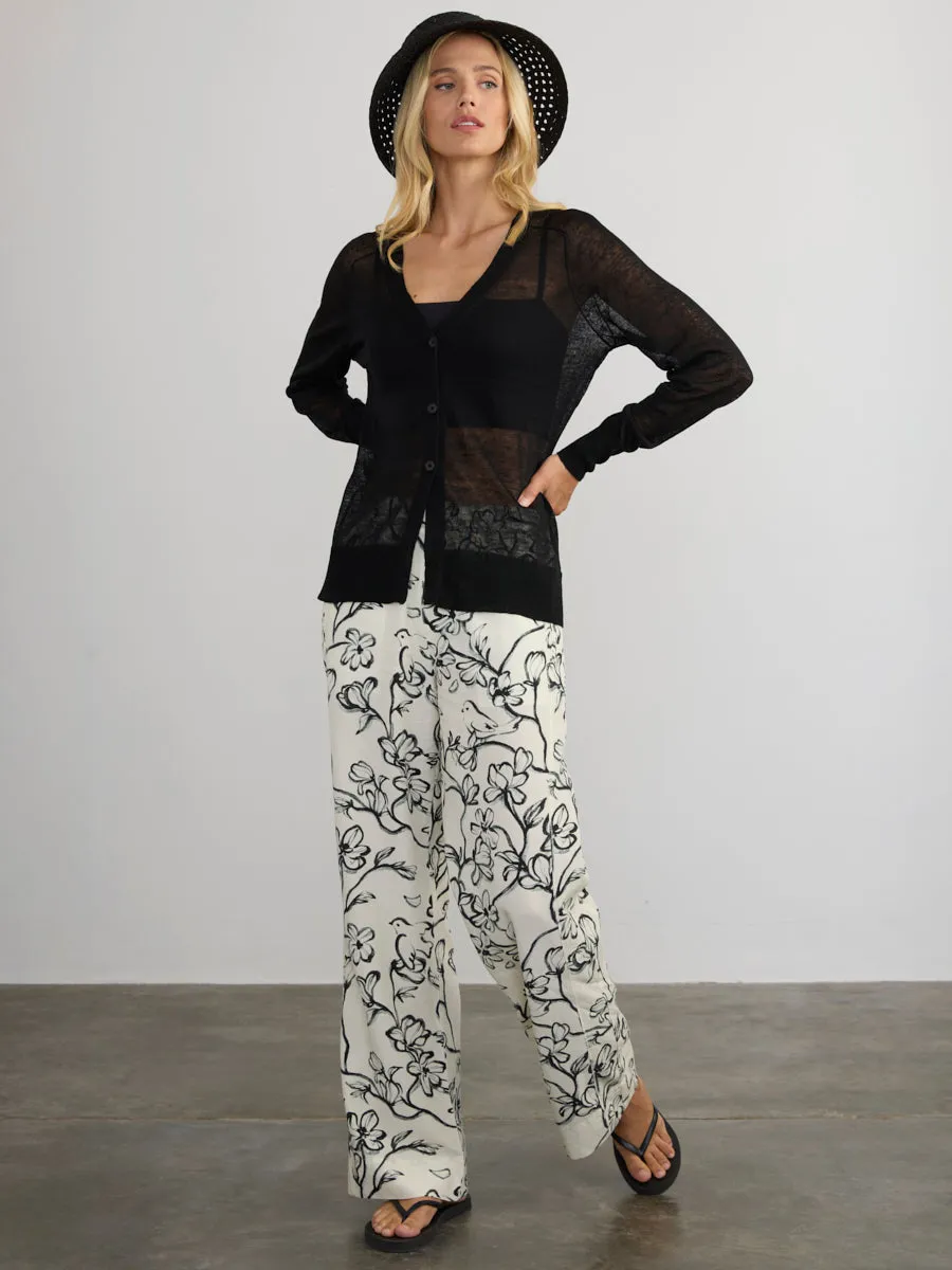 SARI SHEER CARDI