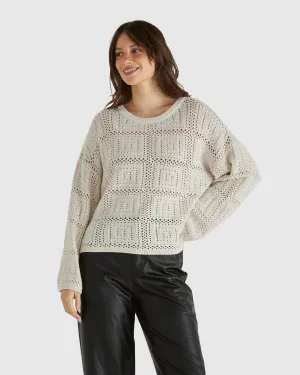 Sass Marcello Crochet Top