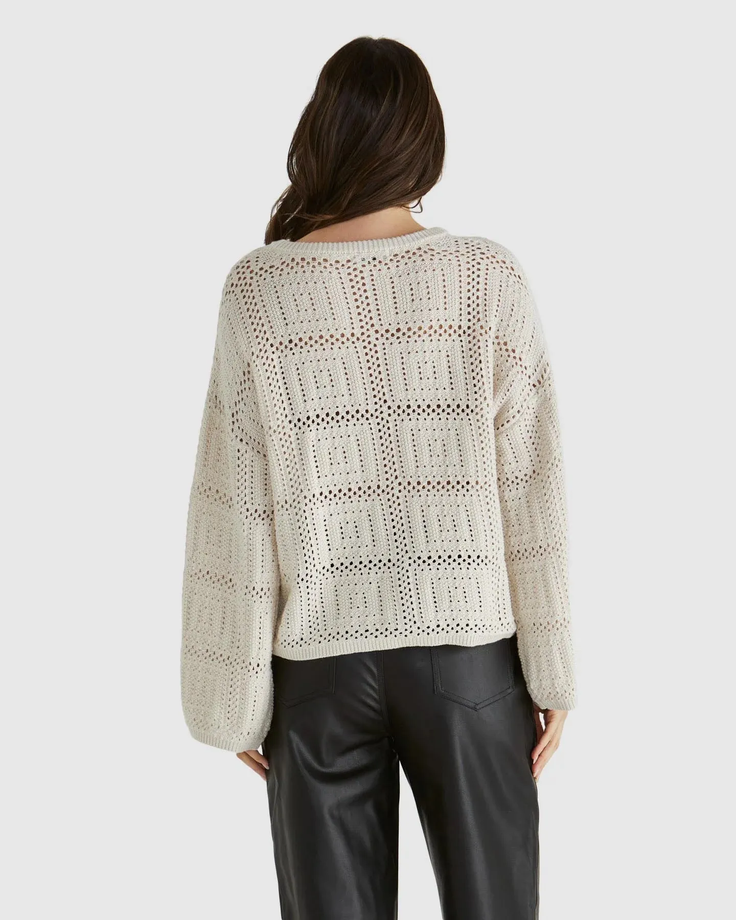 Sass Marcello Crochet Top