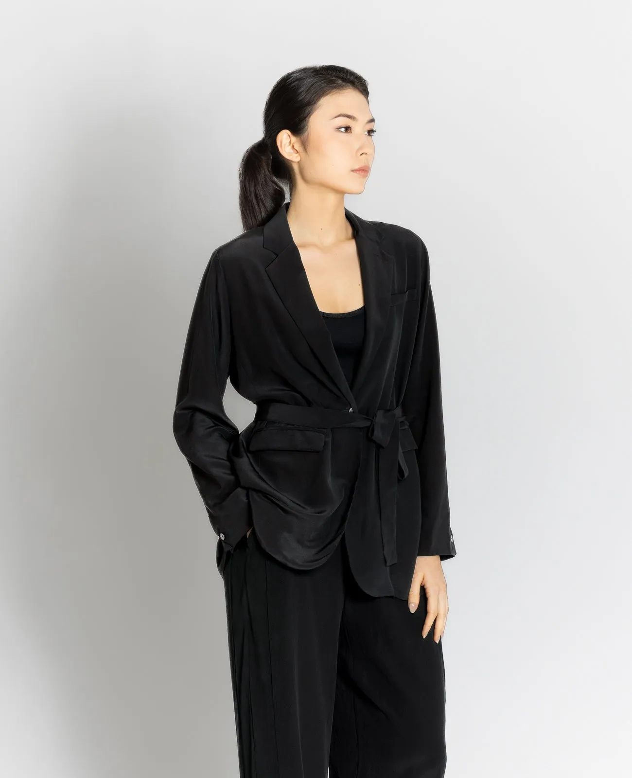 Silk Blazer