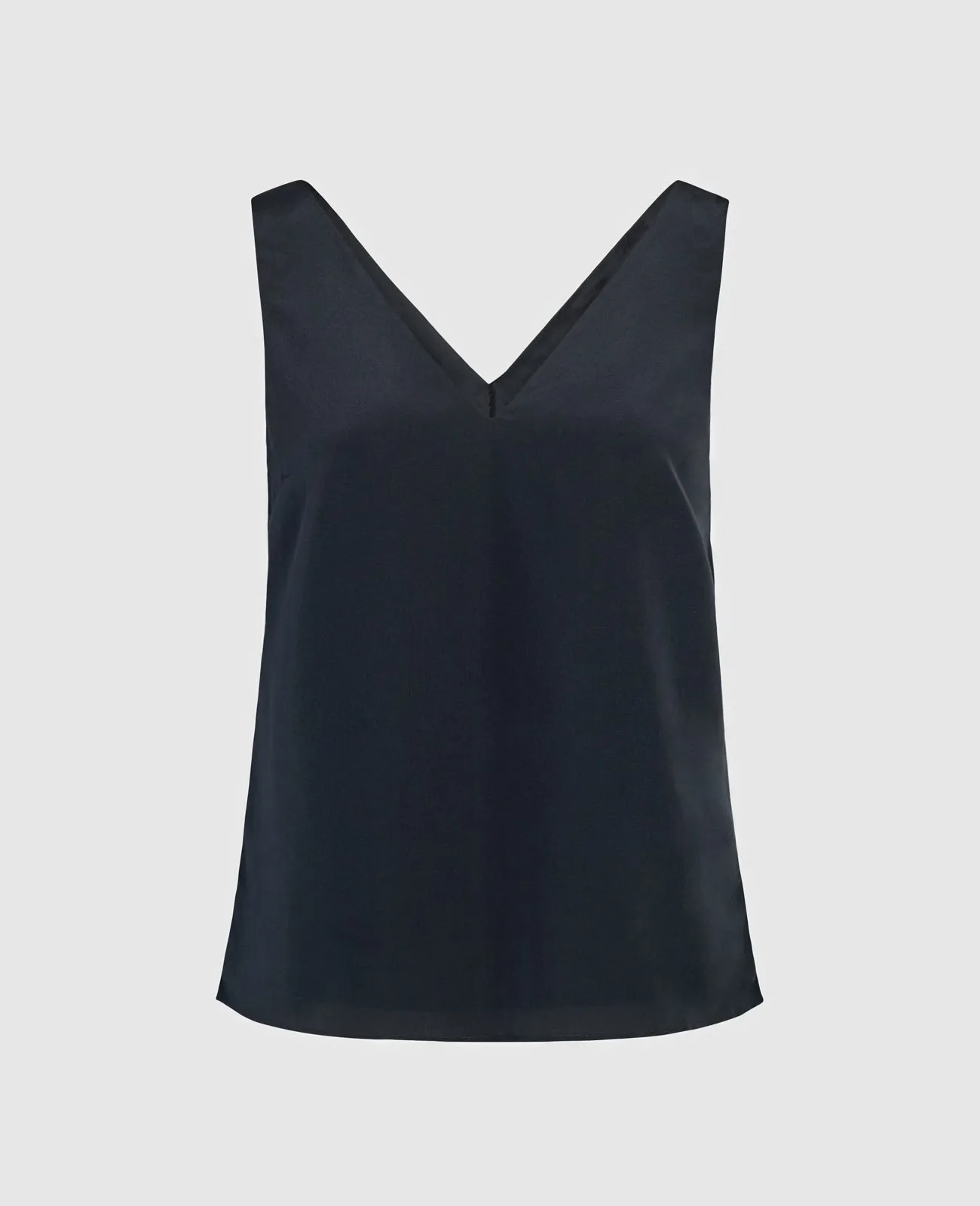 Silk Signature V-neck Tank